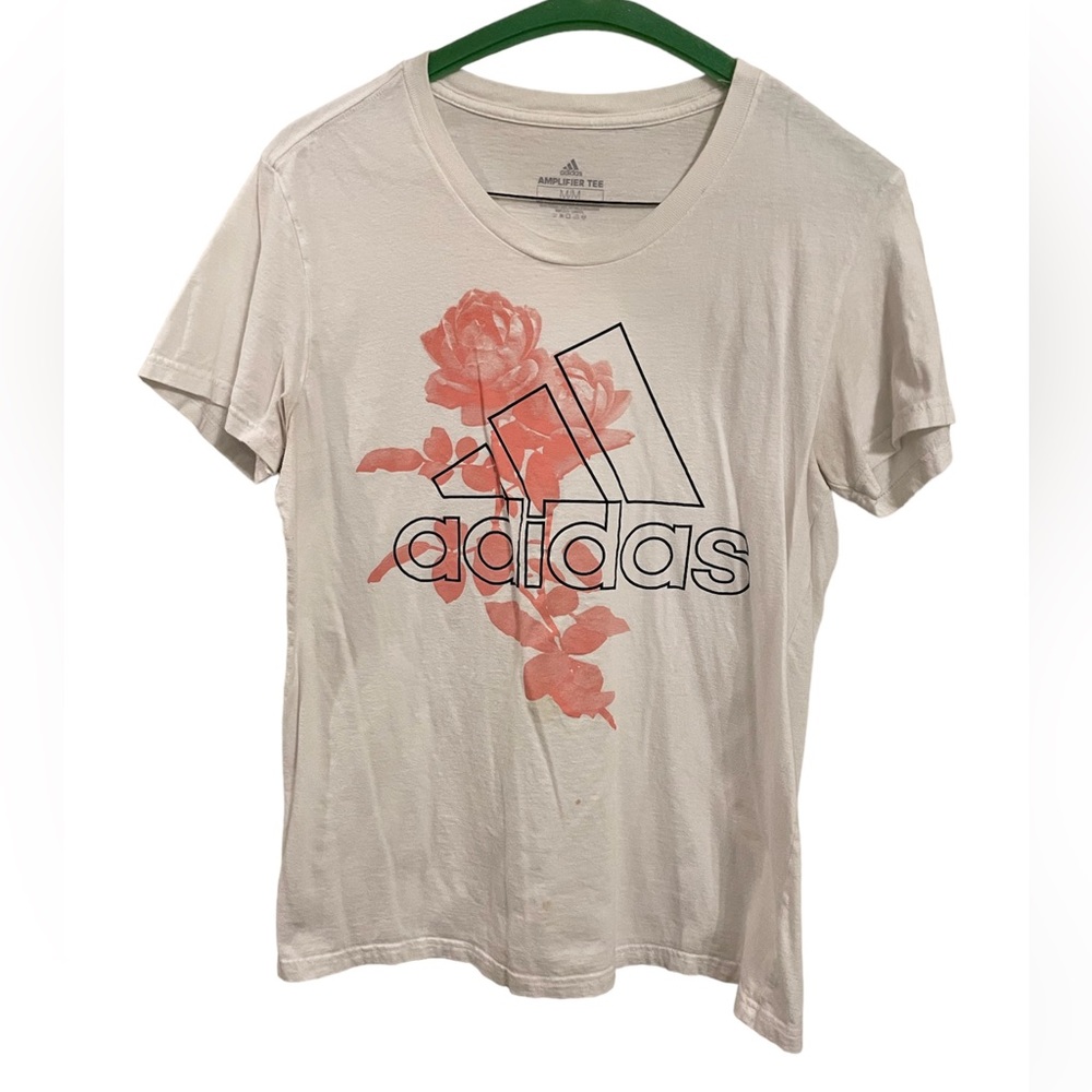 Woman’s adidas floral shirt